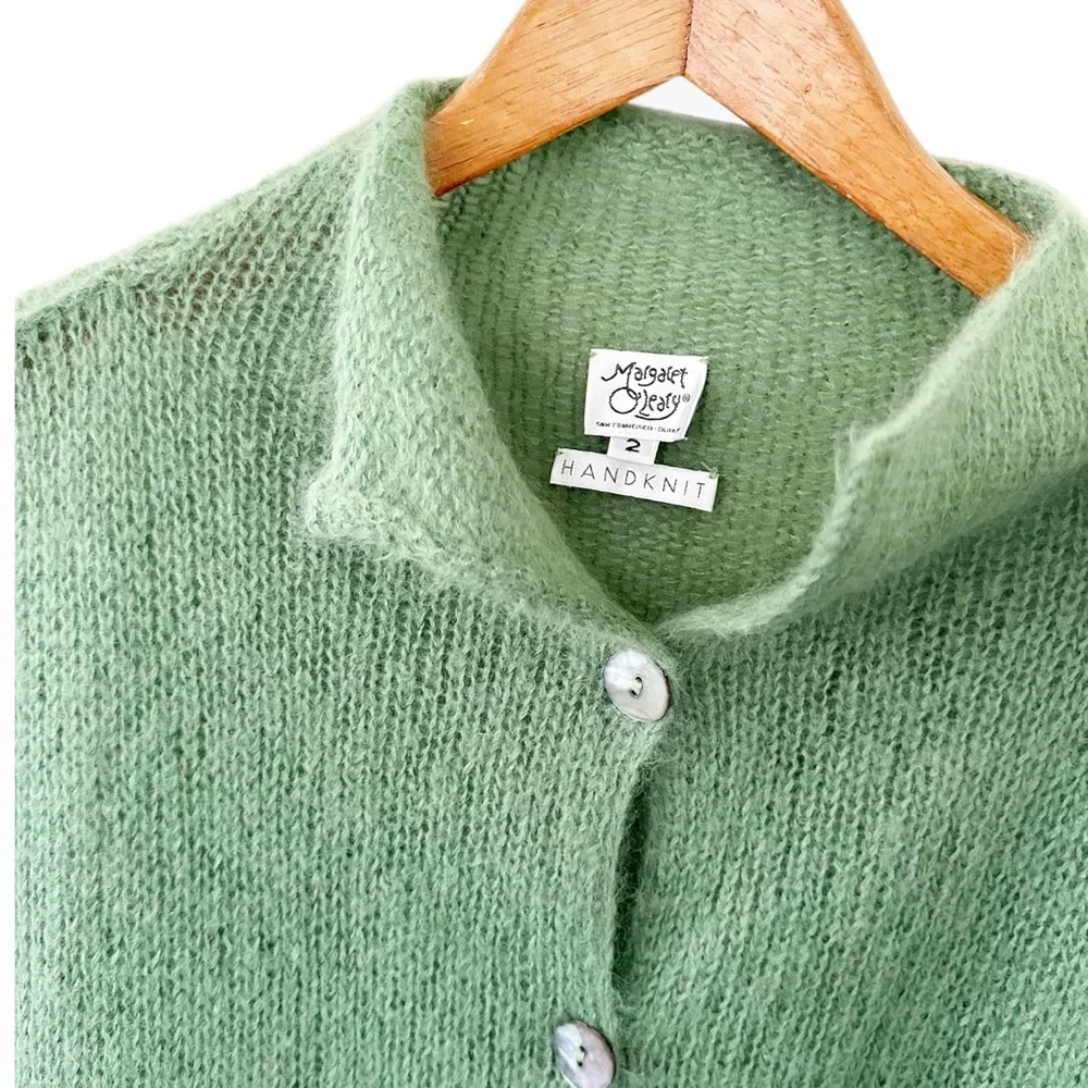 Margaret O’Leary • Kid Mohair Handknit Cardigan - Picture 2 of 12